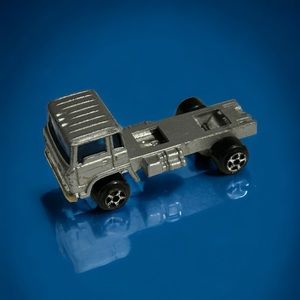 Vintage Silver Ford Truck, Vintage Silver Truck Made in Hong Kong